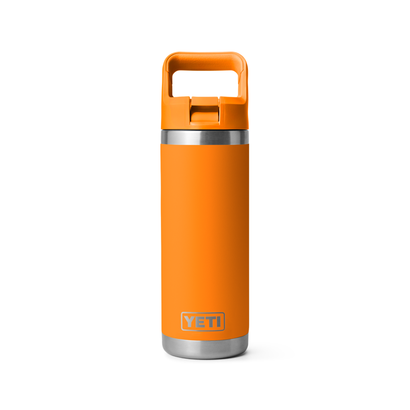 Yeti Rambler 18oz Straw Bottle - King Crab Orange-1