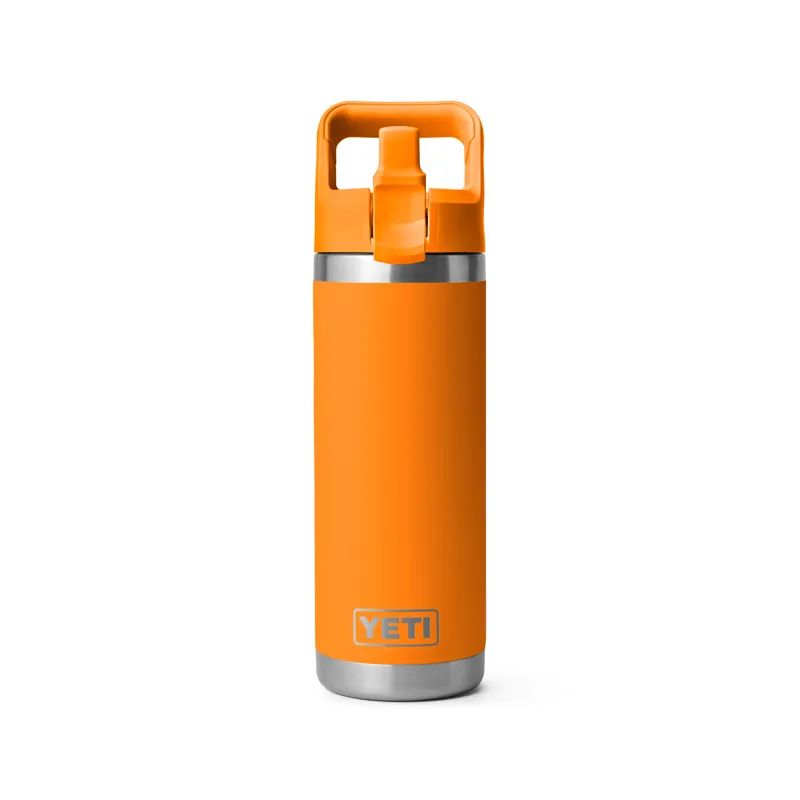 Yeti Rambler 18oz Straw Bottle - King Crab Orange