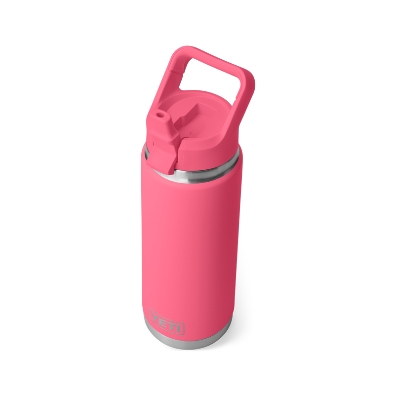 Yeti Rambler 26oz Colour Straw Bottle - Tropical Pink-3