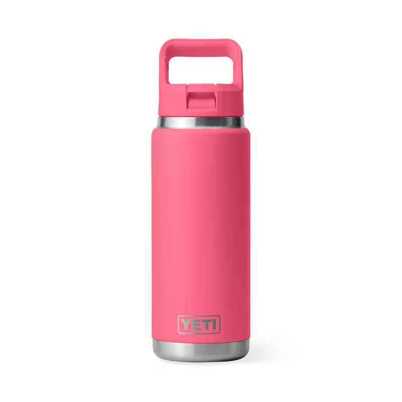 Yeti Rambler 26oz Colour Straw Bottle - Tropical Pink-1
